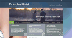 Desktop Screenshot of keulenkliniek.nl